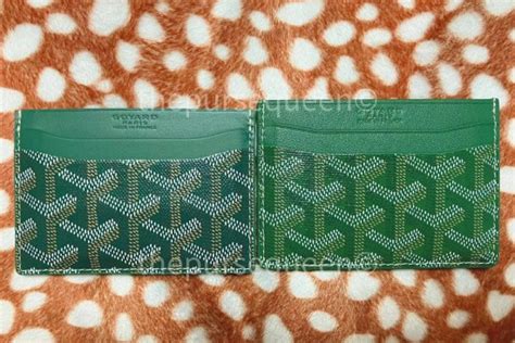 goyard card wallet replica|real goyard wallet identification.